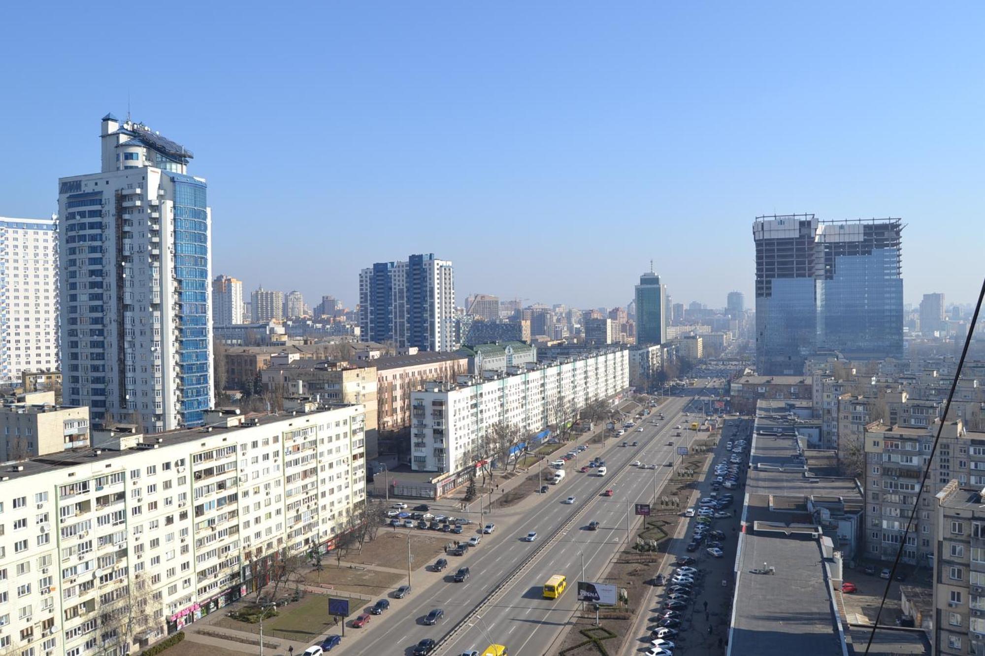 Apartment On Prospect Beresteiskyi 29 Kijev Kültér fotó